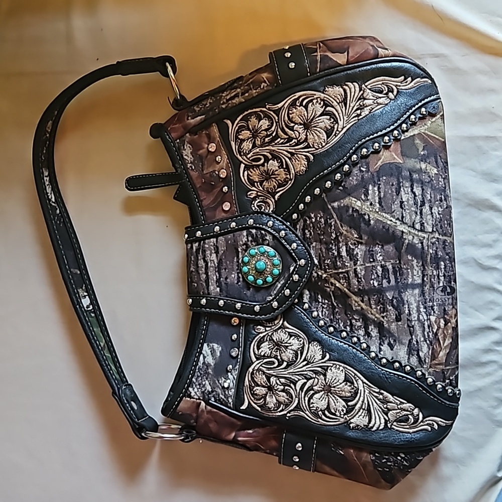 Camouflage handbag purse